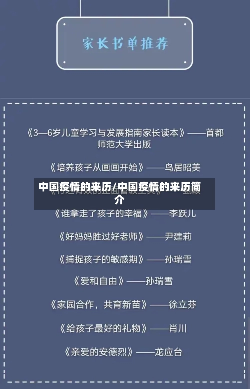 中国疫情的来历/中国疫情的来历简介